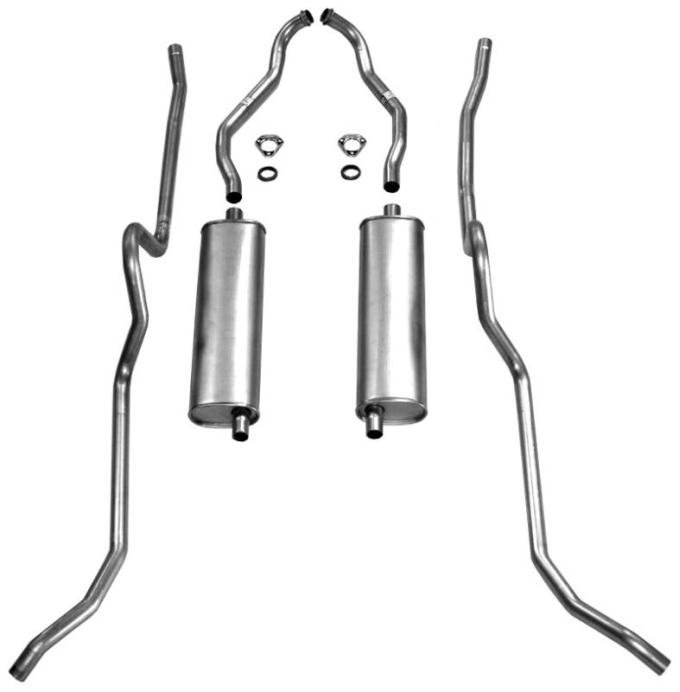 Shafers Classic Reproductions 1957 Chevrolet Full Size 8 cyl. All Dual Hardtop Exhaust System 63044