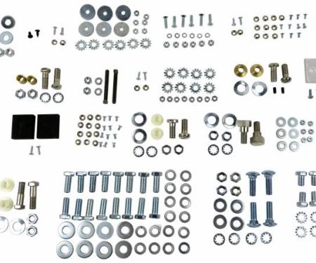 Shafers Classic Reproductions 1955-1957 Chevrolet Full Size Convertible Top Bolt Kit CBK001