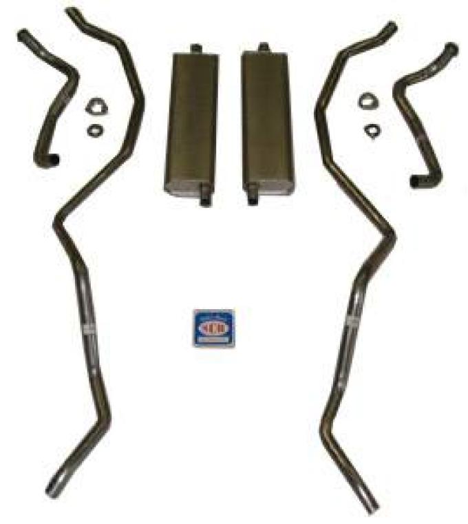 Shafers Classic Reproductions 1960-1961 Chevrolet Full Size 8 cyl. 348 Dual Exhaust System, All models except SW 73005