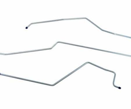 Shafers Classic Reproductions 1959-1961 Chevrolet Full Size Long Gas Lines (Pump To Tank), Stainless Steel GLL400S