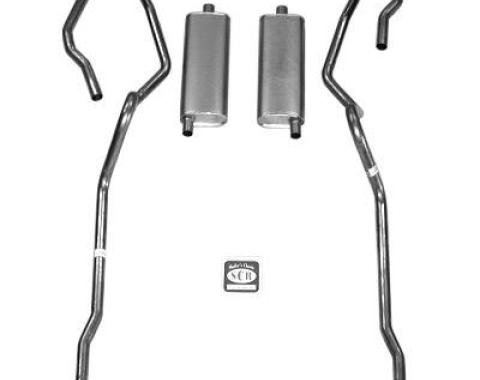 Shafers Classic Reproductions 1956 Chevrolet Full Size 8 cyl. All Dual SW (exc. 9 Passenger) Exhaust System 63017