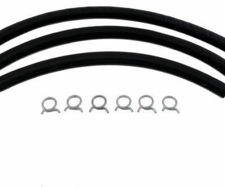 Shafers Classic Reproductions 1957 Chevrolet Full Size Original Style Heater Hose Kit OHK001