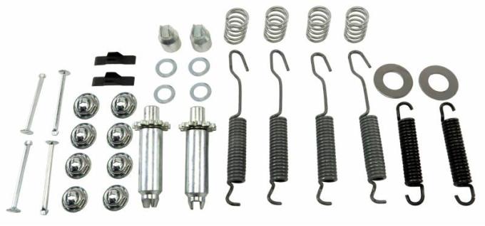 Shafers Classic Reproductions 1951-1958 Chevrolet Full Size Brake Hardware Kit, Front Only BHKF01