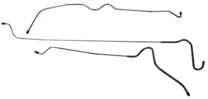 Shafers Classic Reproductions 1951 Chevrolet Full Size Front Brake Line Set, Stainless Steel FBL035S