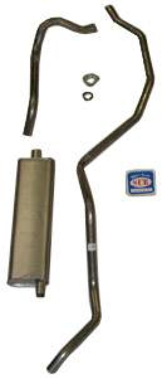 Shafers Classic Reproductions 1963-1964 Chevrolet 6 cyl. single exhaust system, except SW 73009