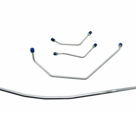 Shafers Classic Reproductions 1962-1964 Chevrolet Full Size Front Brake Line Set, Stainless Steel FBL401S