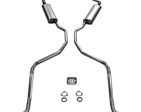Shafers Classic Reproductions 1962-1964 Chevrolet 327 with 2-1/2" Exhaust Hi-Perf. Exhaust System 73014