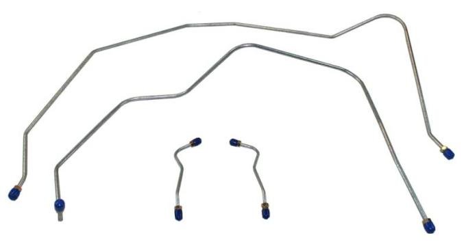 Shafers Classic Reproductions 1956-1957 Chevrolet Full Size Front Brake Line Set, Stainless Steel FBL002S