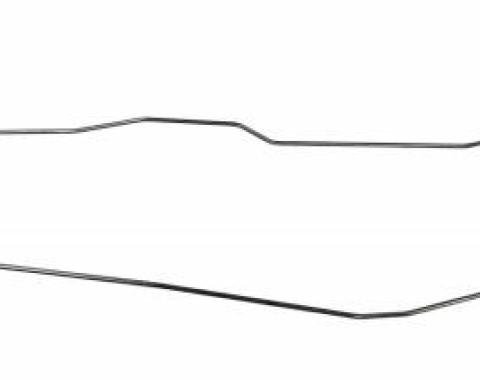 Shafers Classic Reproductions 1961-1964 Chevrolet Full Size Brake Lines (Front To Rear), Stainless Steel LBL401S