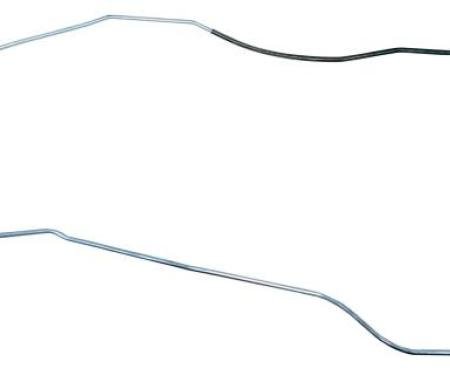 Shafers Classic Reproductions 1970 Chevrolet Full Size Long Gas Lines (Pump To Tank), Stainless Steel GLL410S