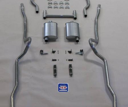 Shafers Classic Reproductions 1955-1957 Chevrolet Full Size 2" Dual Turbo Exhaust System, 8 cyl. 63094
