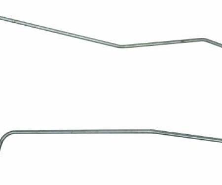 Shafers Classic Reproductions 1955-1957 Chevrolet Full Size Transmission Oil Cooler Line, Stainless Steel OCL001S