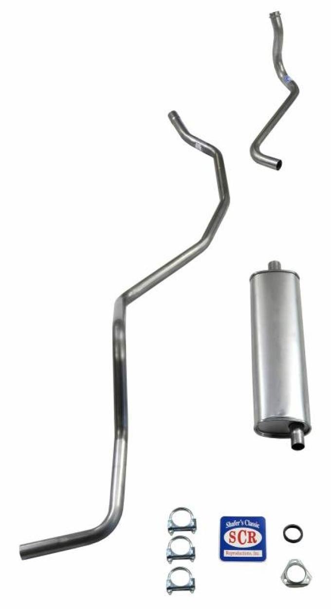 Shafers Classic Reproductions 1963-1964 Chevrolet SW 6 cyl. Single Exhaust System 73040