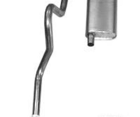 Shafers Classic Reproductions 1956 Chevrolet Full Size Hardtop 6 cyl. Original Style Exhaust System, Stainless steel 63009S