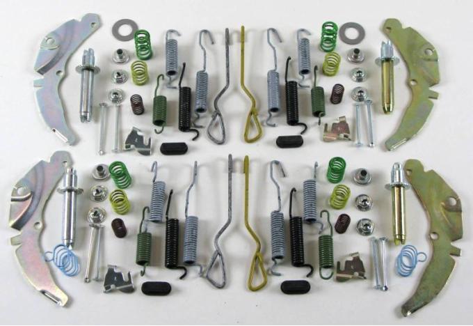 Shafers Classic Reproductions 1959-1970 Chevrolet Full Size Brake Hardware Kit, Front and Rear BHK402
