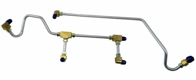 Shafers Classic Reproductions 1958 Chevrolet Full Size Gas Lines (Pump To Carb), Stainless Steel GLK408S