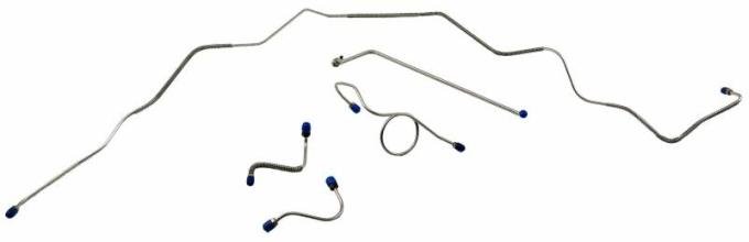 Shafers Classic Reproductions 1967-1968 Chevrolet Full Size Front Brake Line Set FBL410