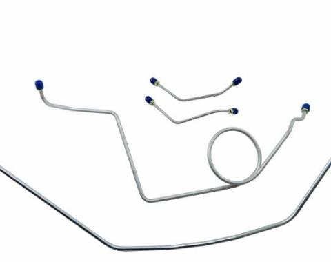 Shafers Classic Reproductions 1959-1961 Chevrolet Full Size Front Brake Line Set, Stainless Steel FBL403S
