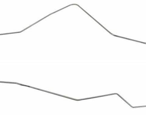 Shafers Classic Reproductions 1963-1964 Chevrolet Full Size Return Gas Lines (Pump To Tank), 304 Stainless Steel RGL400S