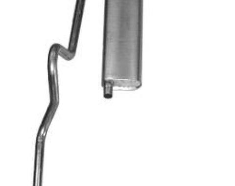 Shafers Classic Reproductions 1956 Chevrolet Full Size Hardtop 8 cyl. Single Exhaust System, Stainless steel 63012S