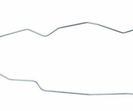 Shafers Classic Reproductions 1955-1957 Chevrolet Convertible Long Gas Lines (Pump To Tank), Stainless Steel GLL005S