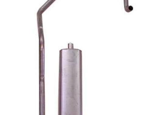 Shafers Classic Reproductions 1958 Chevrolet Full Size Exhaust System 6 cyl. single exhaust, Hardtop or Convertible exc. SW 73041