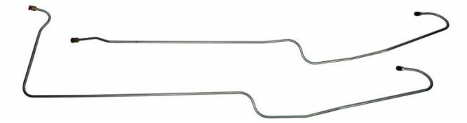 Shafers Classic Reproductions 1956-1957 Chevrolet Full Size Transmission Oil Cooler Line, Stainless Steel OCL011S