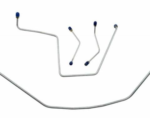 Shafers Classic Reproductions 1962-1964 Chevrolet Full Size Front Brake Line Set, Stainless Steel FBL402S