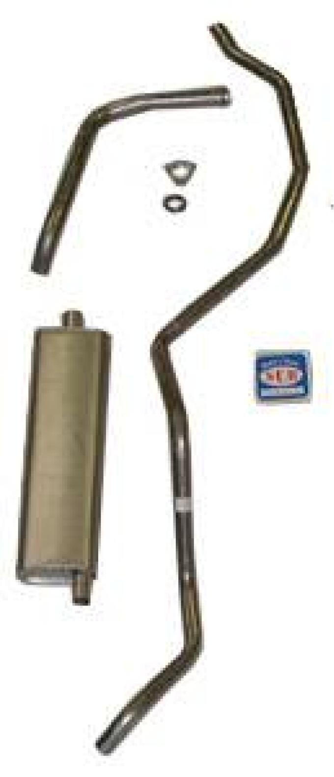 Shafers Classic Reproductions 1960-1962 Chevrolet Full Size 6 cyl. Single Exhaust System, All models except SW 73008