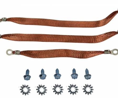 Shafers Classic Reproductions 1965-1966 Chevrolet Full Size Ground Strap Kit GSK403