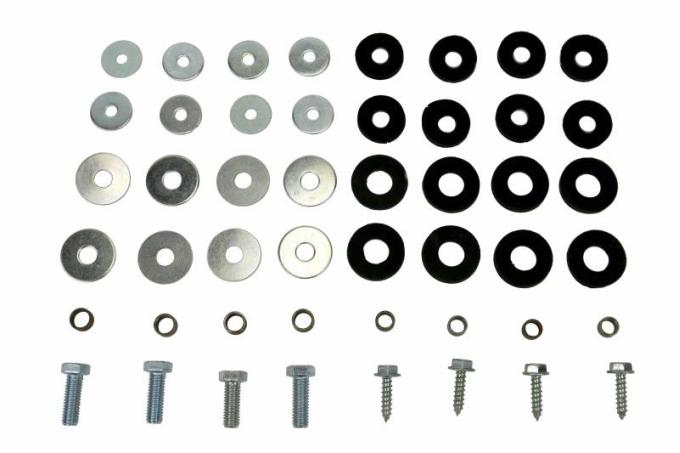 Shafers Classic Reproductions 1955-1957 Chevrolet Full Size Inner Fender Washer and Bolt Kit FWK001