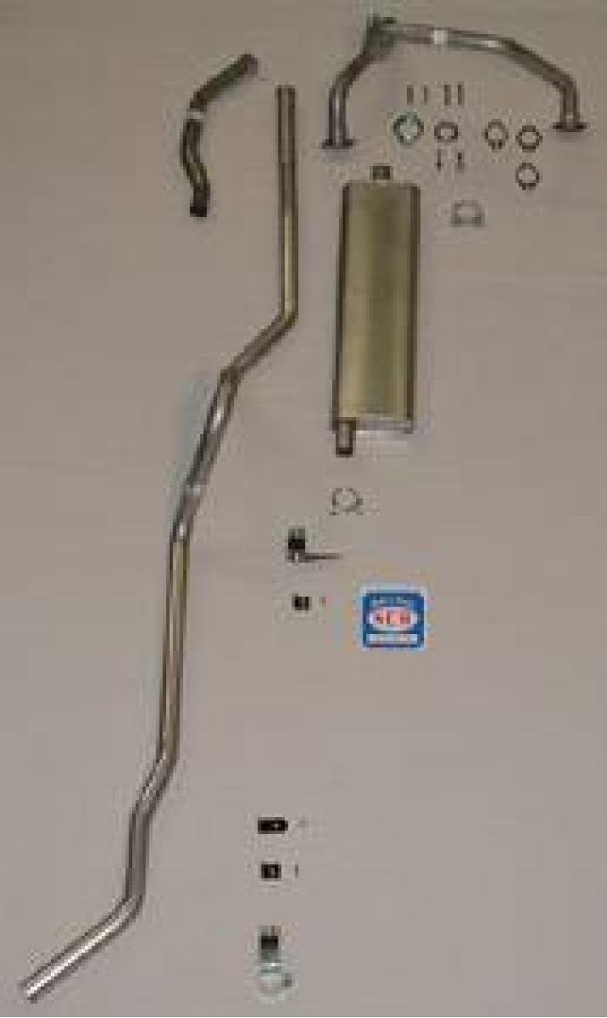 Shafers Classic Reproductions 1956 Chevrolet Full Size Station Wagon exc. 9 Pass. 8 cyl. Single Exhaust System 63014