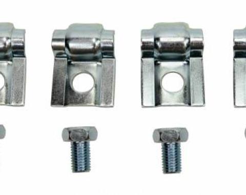 Shafers Classic Reproductions 1958 Chevrolet Full Size Long Gas Line Clip Set GLC403