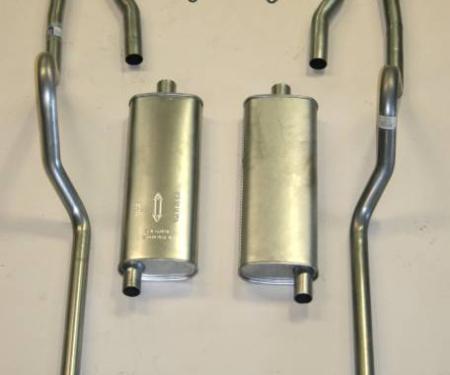 Shafers Classic Reproductions 1955 Chevrolet Full Size Hardtop 8 cyl. All Dual Exhaust System 63006