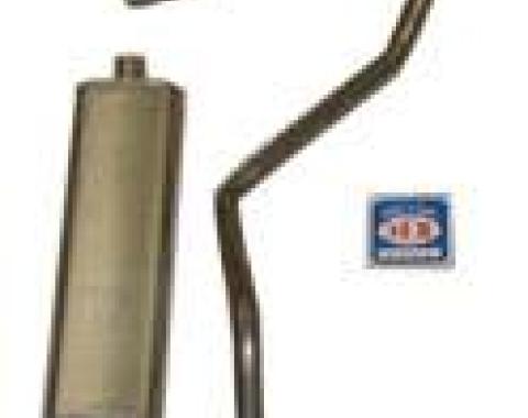 Shafers Classic Reproductions 1960-1964 Chevrolet 8 cyl. 283 Single Exhaust System, All models except SW, Stainless steel 73006S