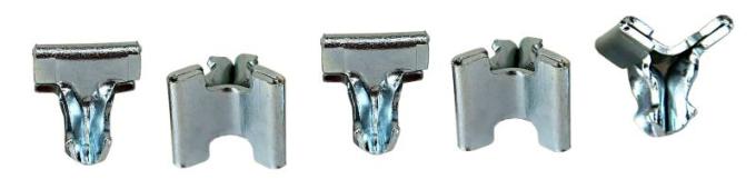 Shafers Classic Reproductions 1958-1961 Chevrolet Full Size Lower Grille Retaining Clip Set LGRC40