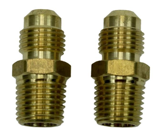 Shafers Classic Reproductions 1955-1963 Chevrolet Full Size Transmission Oil Cooler Line Fitting OCLF01