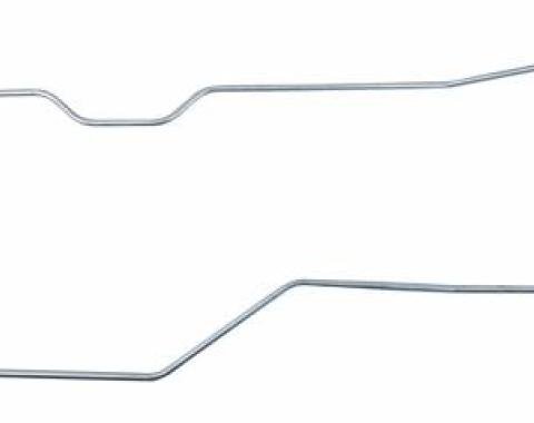 Shafers Classic Reproductions 1955-1957 Chevrolet Full Size Long Gas Lines (Pump To Tank), Stainless Steel GLL009S