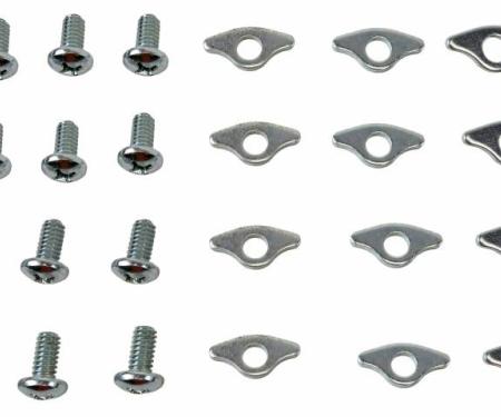 Shafers Classic Reproductions 1958-1963 Chevrolet Full Size Valve Cover Screw and Washer Kit VCRB42