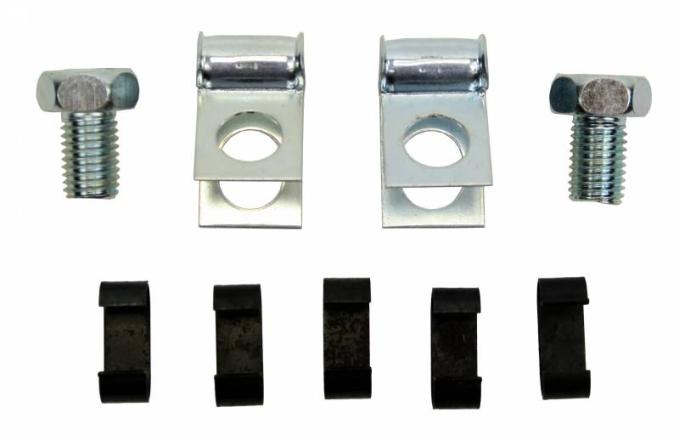 Shafers Classic Reproductions 1963-1964 Chevrolet Full Size Return Gas Line Clip Set GLC401