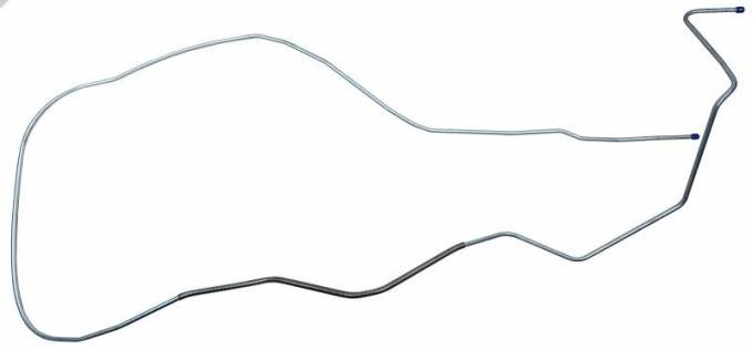 Shafers Classic Reproductions 1967-1968 Chevrolet Full Size Long Gas Lines (Pump To Tank), Stainless Steel GLL407S