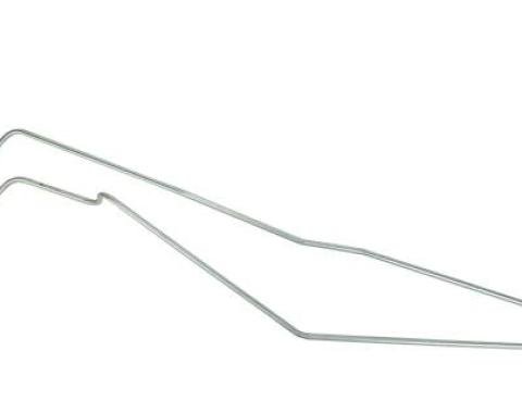 Shafers Classic Reproductions 1958-1963 Chevrolet Full Size Transmission Oil Cooler Line, Stainless Steel OCL404S
