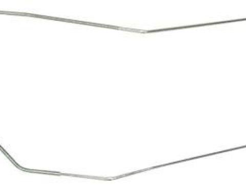 Shafers Classic Reproductions 1965 Chevrolet Full Size Brake Lines (Front To Rear), Stainless Steel LBL402S