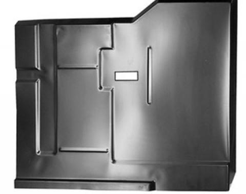 Key Parts '73-'91 Floor Pan Under Rear Seat, Passenger's Side 0853-224 R