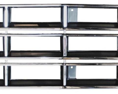 Key Parts '82-'90 Grille Chrome and Black for 4wd 0870-040