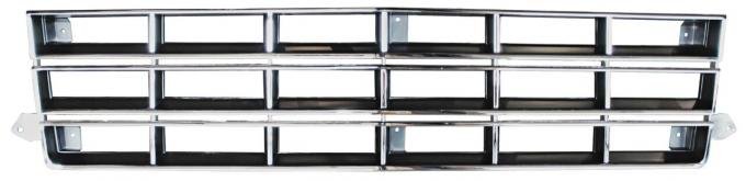 Key Parts '82-'90 Grille Chrome and Black for 4wd 0870-040