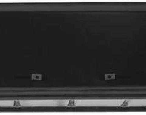 AMD Rear Center Bumper Assembly, w/ Inner Pan & Hinge, 55-58 Chevy GMC Cameo Pickup Truck X990-4055-4