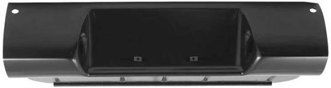AMD Rear Center Bumper Assembly, w/ Inner Pan & Hinge, 55-58 Chevy GMC Cameo Pickup Truck X990-4055-4