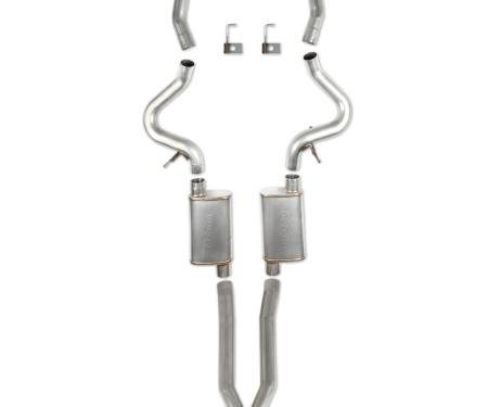 Hooker BlackHeart Crossmember Back Exhaust System BH23108