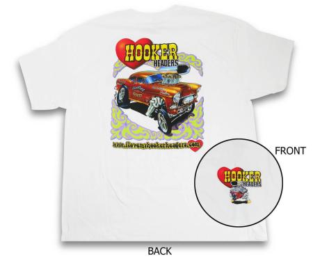 Hooker Headers Retro T-Shirt 10148-LHKR